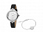 Подарочный набор: часы наручные женские, браслет с логотипом в Волгограде заказать по выгодной цене в кибермаркете AvroraStore