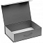 Коробка Case, подарочная, серебристая с логотипом в Волгограде заказать по выгодной цене в кибермаркете AvroraStore