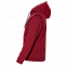 Толстовка мужская 18 Бордовый меланж с логотипом в Волгограде заказать по выгодной цене в кибермаркете AvroraStore