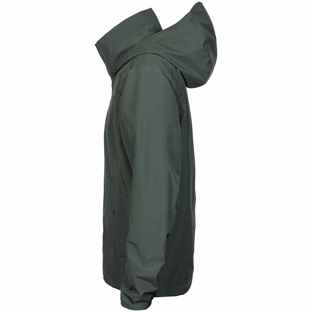 Куртка AX, серо-зеленая с логотипом в Волгограде заказать по выгодной цене в кибермаркете AvroraStore