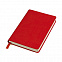 Бизнес-блокнот "URBAN", 130 × 210 мм, красный,  мягкая обложка,  блок-линейка, тиснение с логотипом в Волгограде заказать по выгодной цене в кибермаркете AvroraStore