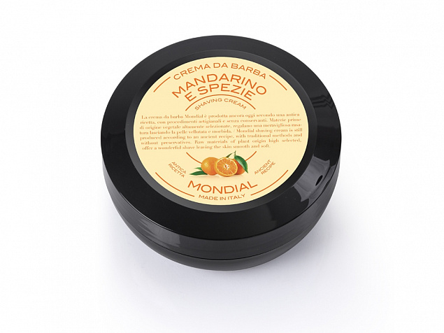 Крем для бритья «MANDARINO E SPEZIE» с ароматом мандарина и специй, 75 мл с логотипом в Волгограде заказать по выгодной цене в кибермаркете AvroraStore