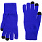 Перчатки сенсорные Urban Flow, ярко-синие с логотипом в Волгограде заказать по выгодной цене в кибермаркете AvroraStore