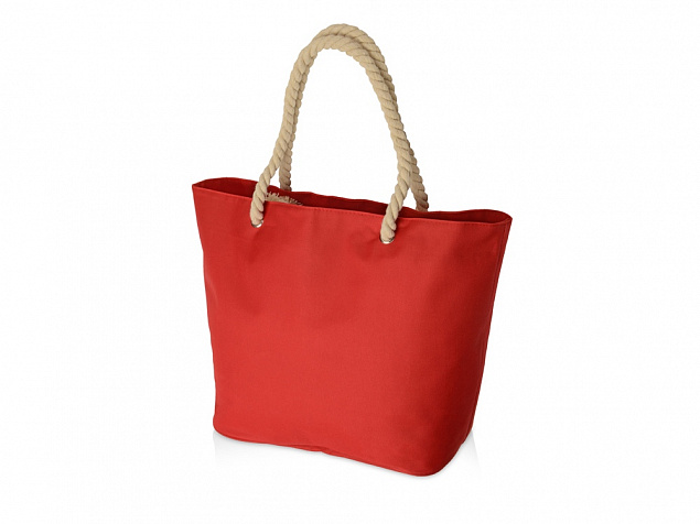 Пляжная сумка Seaside, красный с логотипом в Волгограде заказать по выгодной цене в кибермаркете AvroraStore