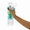 Герметичная бутылка для воды с контейнером для фруктов Honeycomb, бирюзовый с логотипом в Волгограде заказать по выгодной цене в кибермаркете AvroraStore