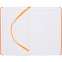 Ежедневник Grade, недатированный, оранжевый с логотипом в Волгограде заказать по выгодной цене в кибермаркете AvroraStore