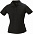 Рубашка поло стретч женская ALBATROSS, черная с логотипом в Волгограде заказать по выгодной цене в кибермаркете AvroraStore