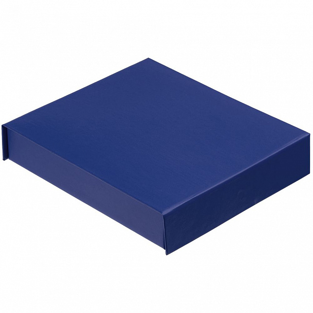 Коробка Latern для аккумулятора 5000 мАч и ручки, синяя с логотипом в Волгограде заказать по выгодной цене в кибермаркете AvroraStore