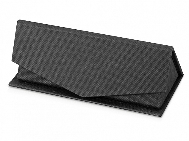 Подарочная коробка для флеш-карт треугольная, черный с логотипом в Волгограде заказать по выгодной цене в кибермаркете AvroraStore