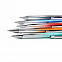Ручка металлическая Синергия - Синий HH с логотипом в Волгограде заказать по выгодной цене в кибермаркете AvroraStore