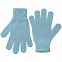 Перчатки Real Talk, голубые с логотипом в Волгограде заказать по выгодной цене в кибермаркете AvroraStore