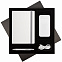 ПОДАРОЧНАЯ КОРОБКА ДЛЯ НАБОРА CИНЯЯ, 307*307 мм, светлый ложемент,  под съемные ложементы с логотипом в Волгограде заказать по выгодной цене в кибермаркете AvroraStore