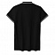 Рубашка поло женская Virma Stripes Lady, черная с логотипом в Волгограде заказать по выгодной цене в кибермаркете AvroraStore