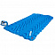 Надувной коврик Static V Double, синий с логотипом в Волгограде заказать по выгодной цене в кибермаркете AvroraStore