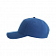 Бейсболка FIJI, 5 клиньев, 100 % переработанный полиэстер, липучка, синий с логотипом в Волгограде заказать по выгодной цене в кибермаркете AvroraStore