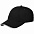 Бейсболка Canopy, серая с черным кантом с логотипом в Волгограде заказать по выгодной цене в кибермаркете AvroraStore