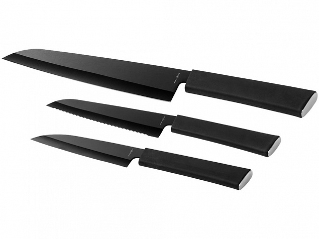 Набор ножей "Element" с логотипом в Волгограде заказать по выгодной цене в кибермаркете AvroraStore
