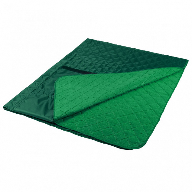 Плед для пикника Comfy, зеленый с логотипом в Волгограде заказать по выгодной цене в кибермаркете AvroraStore