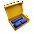 Набор Hot Box C2 (софт-тач) G, желтый с логотипом в Волгограде заказать по выгодной цене в кибермаркете AvroraStore