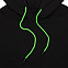 Наконечник для шнурка Nozzle, S, черный с логотипом в Волгограде заказать по выгодной цене в кибермаркете AvroraStore
