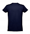 Футболка мужская ANKARA, тёмно-синий, 4XL, 100% хлопок, 190 г/м2 с логотипом в Волгограде заказать по выгодной цене в кибермаркете AvroraStore