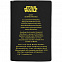 Обложка для паспорта Star Wars Title, черная с логотипом в Волгограде заказать по выгодной цене в кибермаркете AvroraStore
