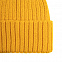 Шапка Uni, желтая с логотипом в Волгограде заказать по выгодной цене в кибермаркете AvroraStore