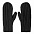 Варежки вязаные НАСВЯЗИ© полушерсть с логотипом в Волгограде заказать по выгодной цене в кибермаркете AvroraStore