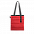 Шоппер Superbag Bubble (красный с черным) с логотипом в Волгограде заказать по выгодной цене в кибермаркете AvroraStore