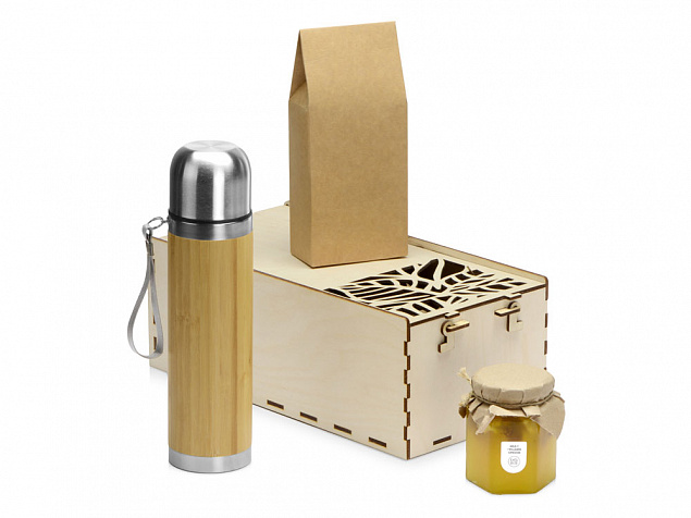 Подарочный набор Warm honey с логотипом в Волгограде заказать по выгодной цене в кибермаркете AvroraStore
