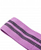 Фитнес-резинка Pastel, низкая нагрузка, фиолетовая с логотипом в Волгограде заказать по выгодной цене в кибермаркете AvroraStore