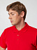 Рубашка поло мужская SPRING 210, красная с логотипом в Волгограде заказать по выгодной цене в кибермаркете AvroraStore