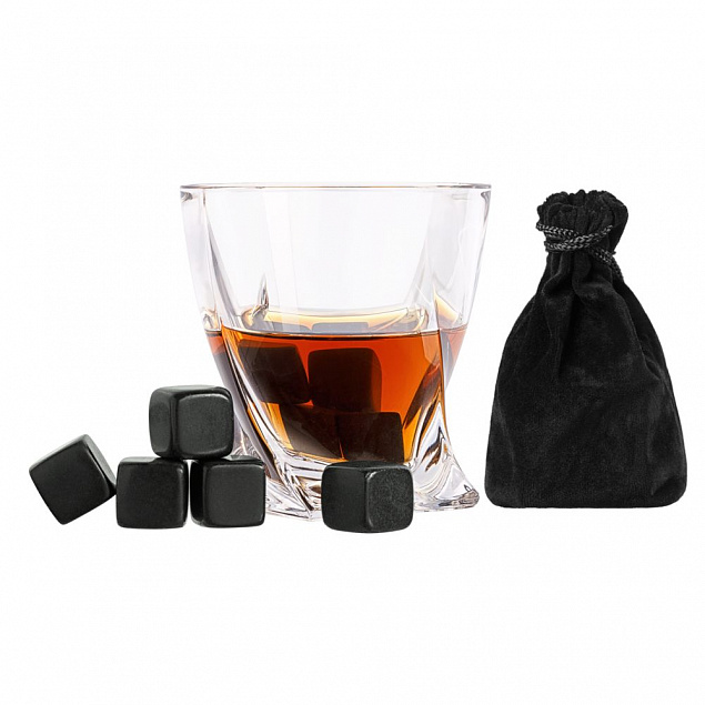 Камни для охлаждения напитков Black Rocks с логотипом в Волгограде заказать по выгодной цене в кибермаркете AvroraStore
