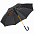 Зонт-трость с цветными спицами Color Style ver.2, красный с логотипом в Волгограде заказать по выгодной цене в кибермаркете AvroraStore