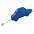 Брелок-рулетка "Автомобиль" 1 метр, синий с логотипом в Волгограде заказать по выгодной цене в кибермаркете AvroraStore