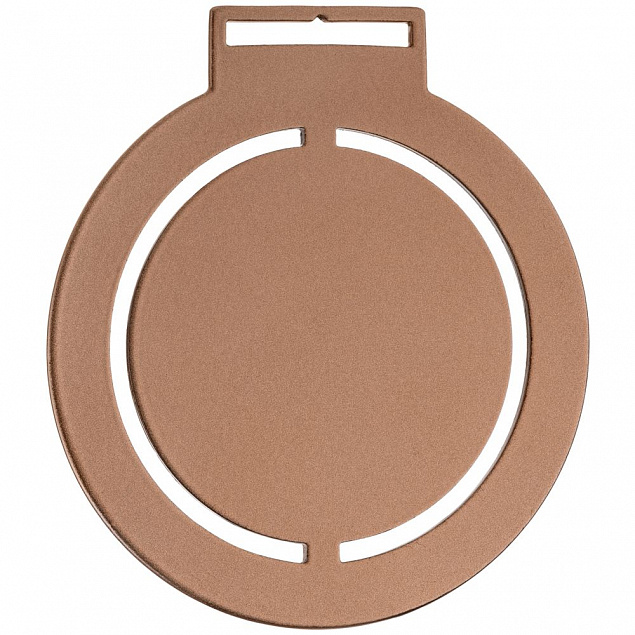 Медаль Steel Rond, бронзовая с логотипом в Волгограде заказать по выгодной цене в кибермаркете AvroraStore