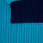 Шарф Snappy, бирюзовый с синим с логотипом в Волгограде заказать по выгодной цене в кибермаркете AvroraStore