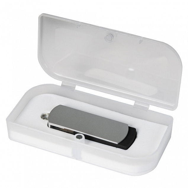 USB Флешка, Elegante, 16 Gb, черный, в подарочной упаковке с логотипом в Волгограде заказать по выгодной цене в кибермаркете AvroraStore