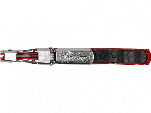 PULLTAPS BASIC FIRE RED/Нож сомелье Pulltap's Basic, красный с логотипом в Волгограде заказать по выгодной цене в кибермаркете AvroraStore
