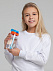 Детская бутылка Frisk, оранжево-синяя с логотипом в Волгограде заказать по выгодной цене в кибермаркете AvroraStore