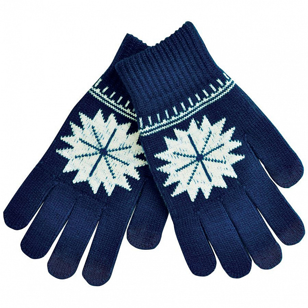 Перчатки для сенсорных экранов  "Снежинка" с логотипом в Волгограде заказать по выгодной цене в кибермаркете AvroraStore