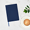 Ежедневник Portobello Trend, Latte soft touch, недатированный, синий с логотипом в Волгограде заказать по выгодной цене в кибермаркете AvroraStore