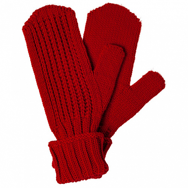 Варежки Nordkyn, красные с логотипом в Волгограде заказать по выгодной цене в кибермаркете AvroraStore
