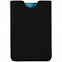 Чехол для карточки Dorset, черный с логотипом в Волгограде заказать по выгодной цене в кибермаркете AvroraStore