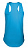 Майка женская MOKA 110, ярко-голубая с логотипом в Волгограде заказать по выгодной цене в кибермаркете AvroraStore