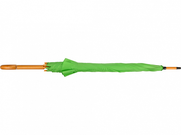 Зонт-трость Радуга, зеленое яблоко с логотипом в Волгограде заказать по выгодной цене в кибермаркете AvroraStore
