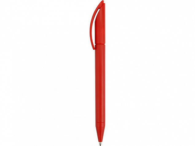 Ручка пластиковая шариковая Prodir DS3 TMM, красный с логотипом в Волгограде заказать по выгодной цене в кибермаркете AvroraStore