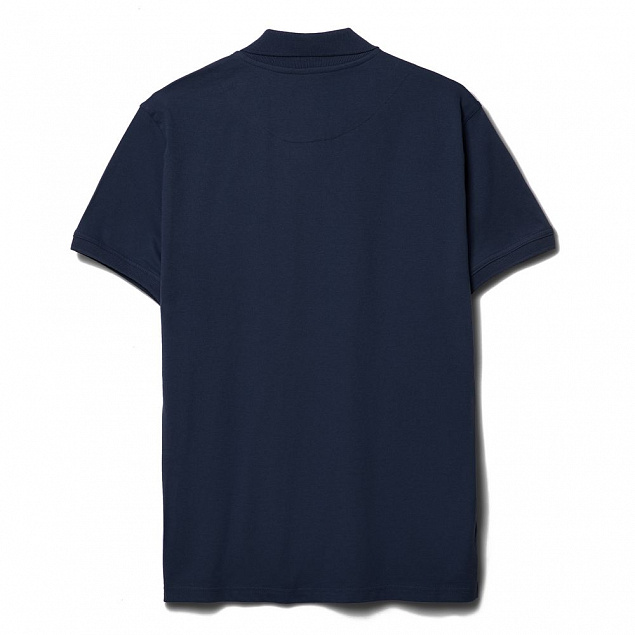 Рубашка поло мужская Virma Stretch, темно-синяя (navy) с логотипом в Волгограде заказать по выгодной цене в кибермаркете AvroraStore