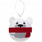 Елочный шар «Мишка» с логотипом в Волгограде заказать по выгодной цене в кибермаркете AvroraStore