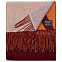 Палантин Charming, коричневый с оранжевым с логотипом в Волгограде заказать по выгодной цене в кибермаркете AvroraStore